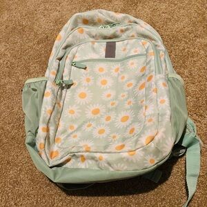 SUPER CUTE Daisy print backpack with TONS of storage